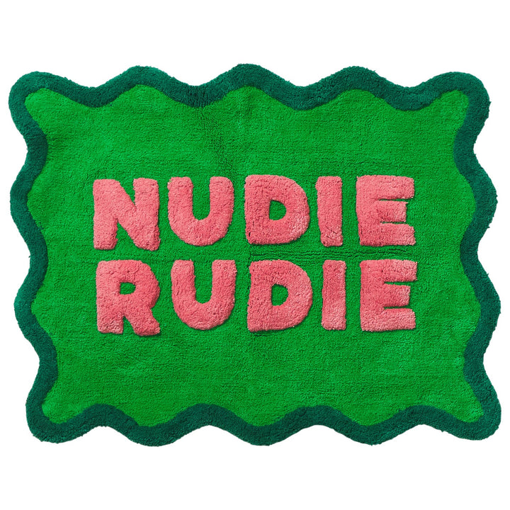 Sage x Clare Amalie Nudie Bath Mat - Spring Green