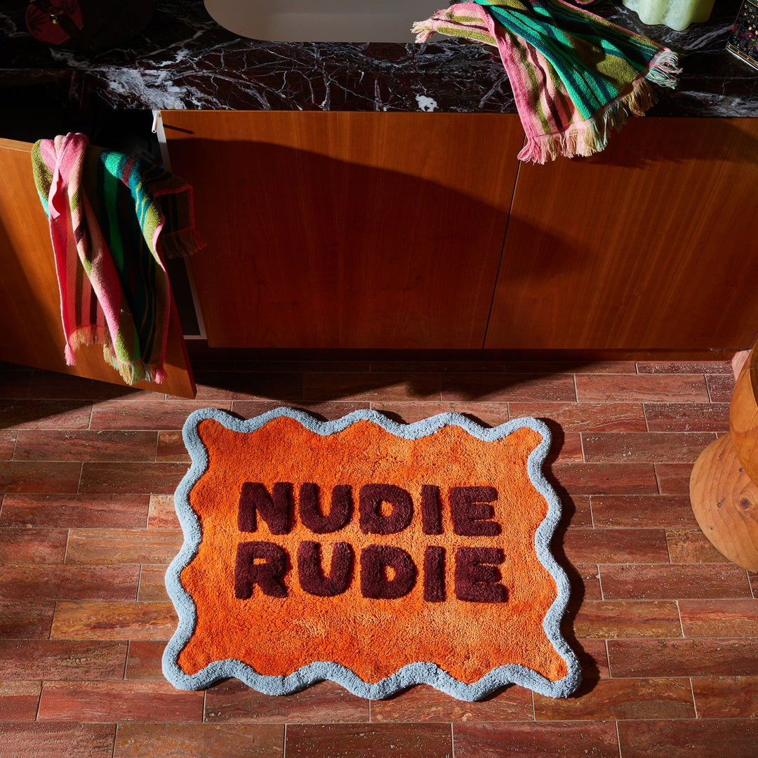 Sage x Clare Amalie Nudie Bath Mat - Orangerie