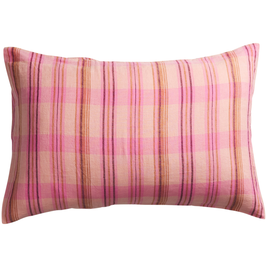 Sage x Clare Nicolette Linen Pillowcase Set - Poudre