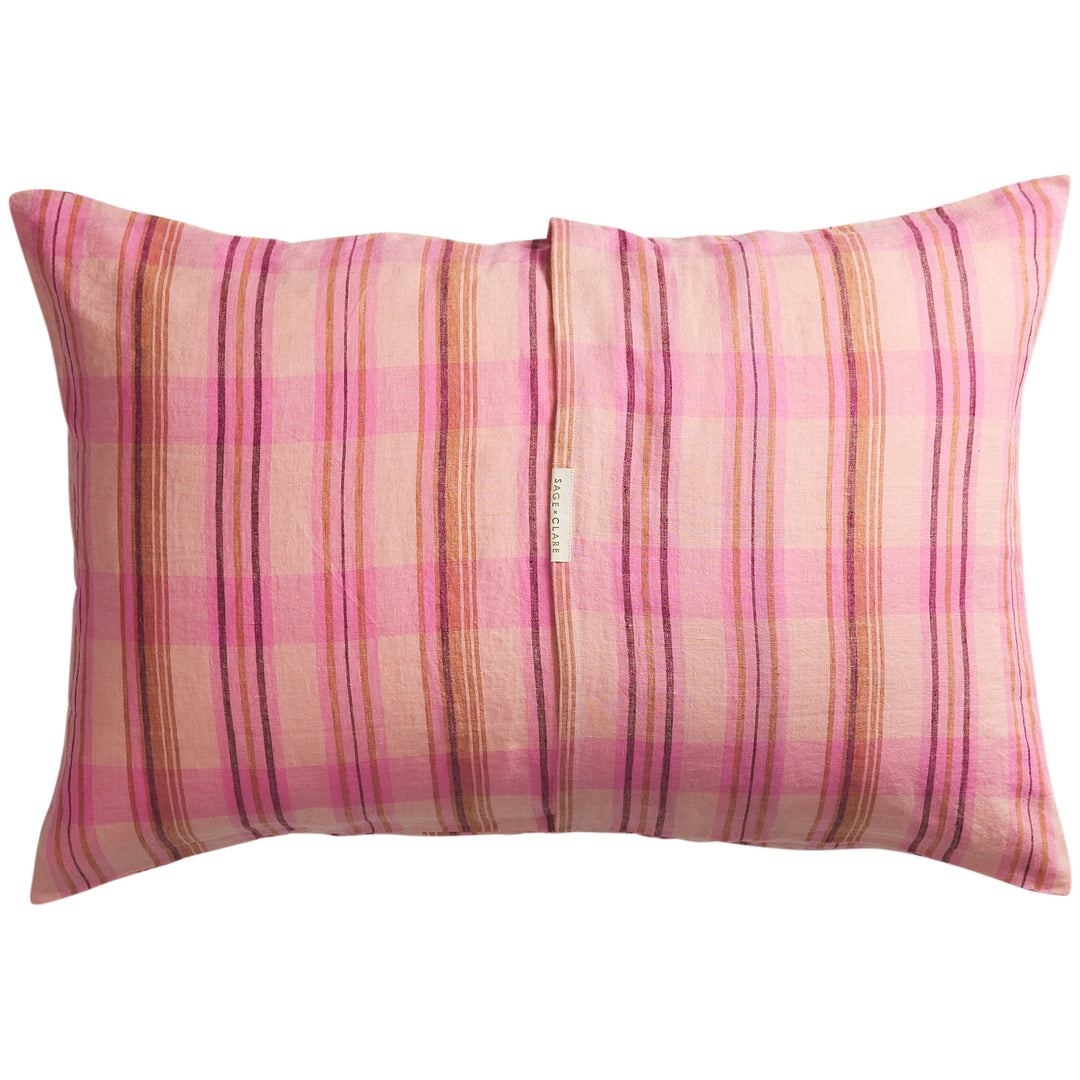 Sage x Clare Nicolette Linen Pillowcase Set - Poudre