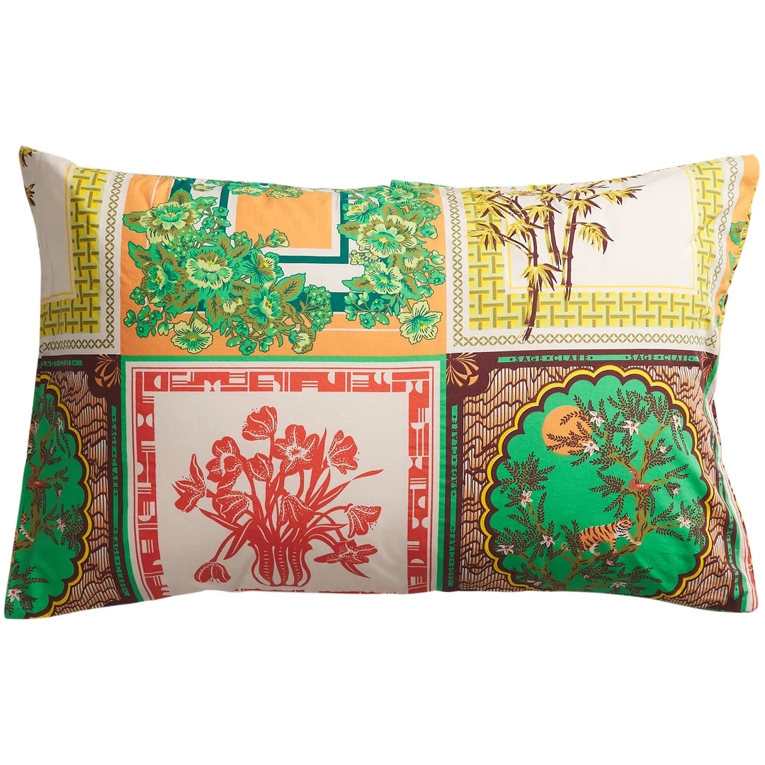 Sage x Clare Freya Cotton Pillowcase Set