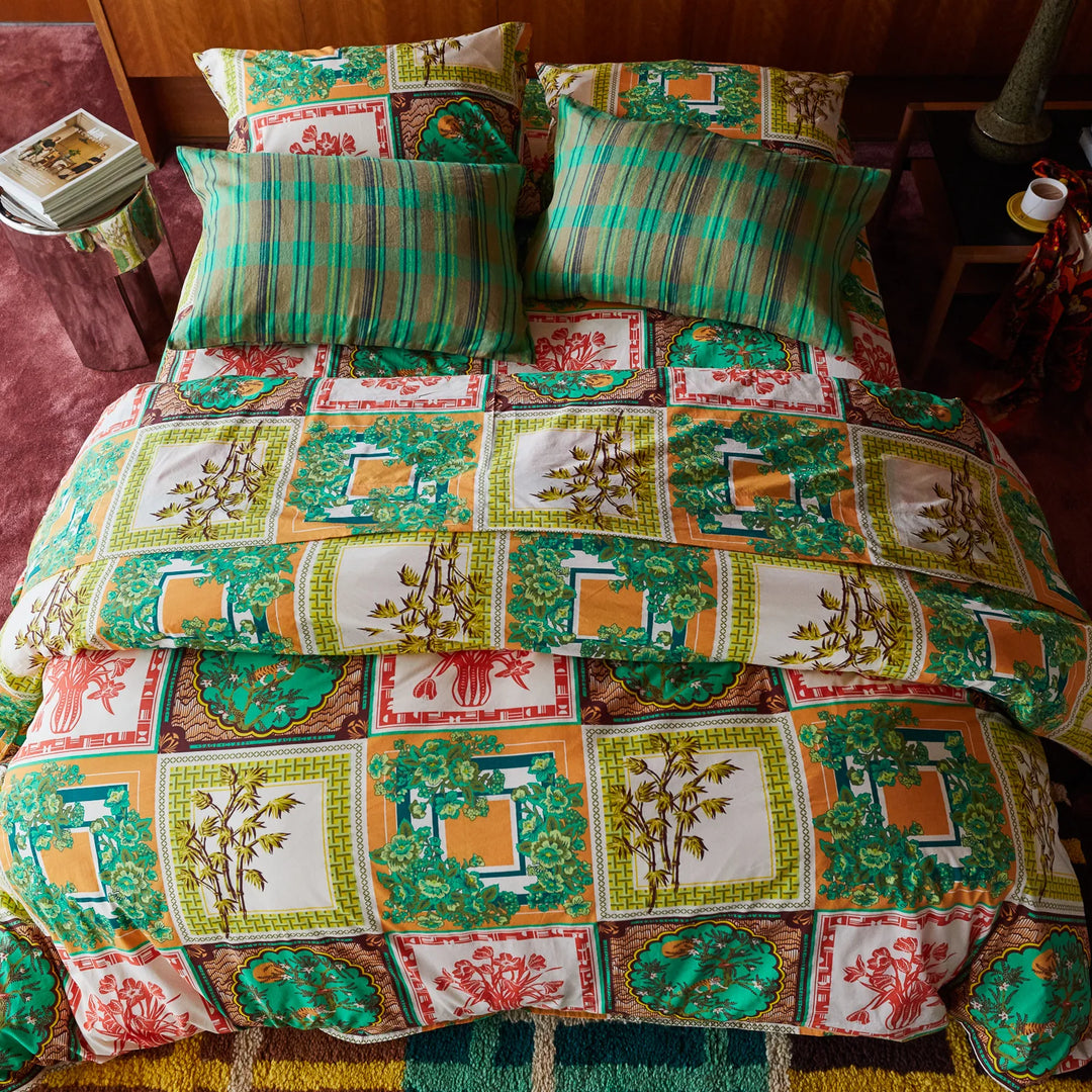 Sage x Clare Freya Cotton Pillowcase Set