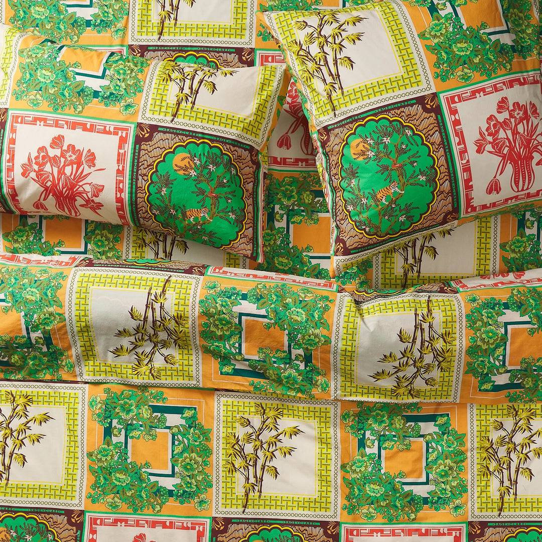 Sage x Clare Freya Cotton Pillowcase Set