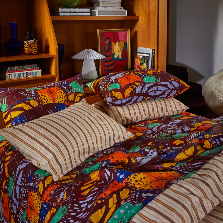 Sage x Clare Leon Cotton Pillowcase Set - Chiffon