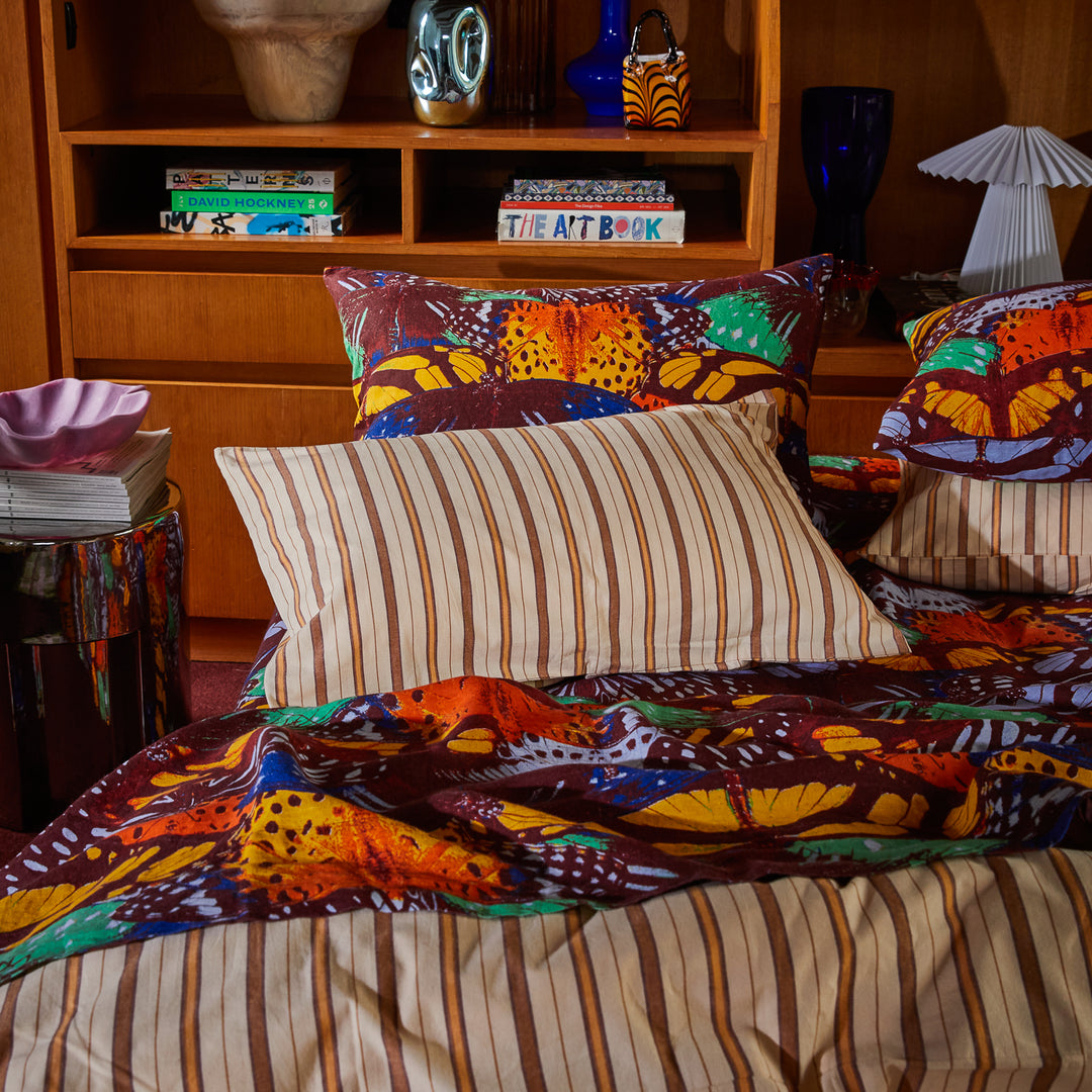 Sage x Clare Leon Cotton Pillowcase Set - Chiffon