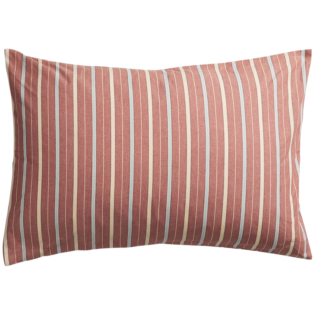Sage x Clare Leon Cotton Pillowcase Set - Burnt Sienna
