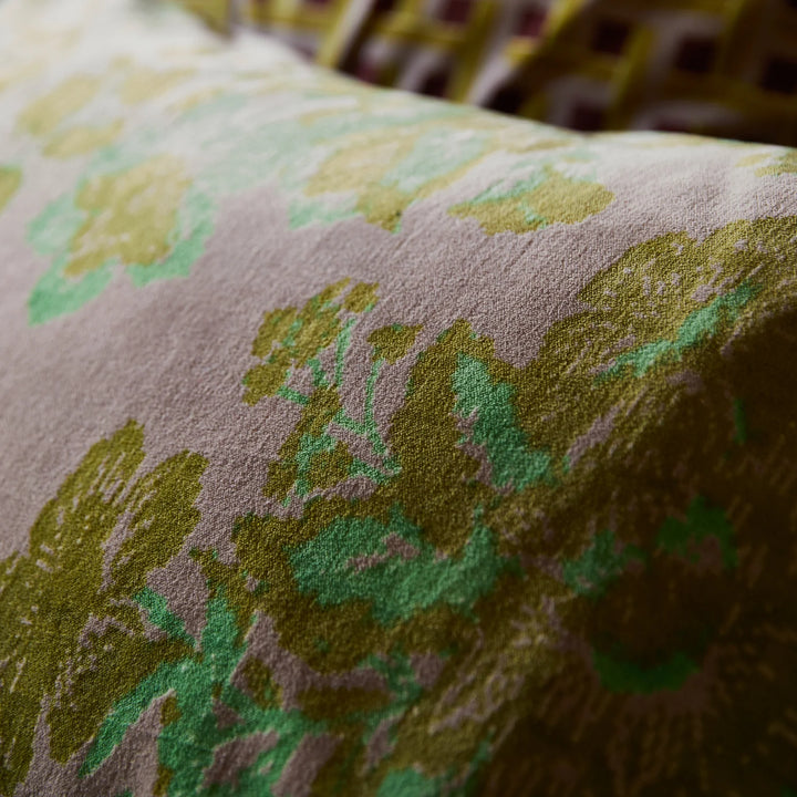 Sage x Clare Hazel Velvet Pillowcase - Mink Grey