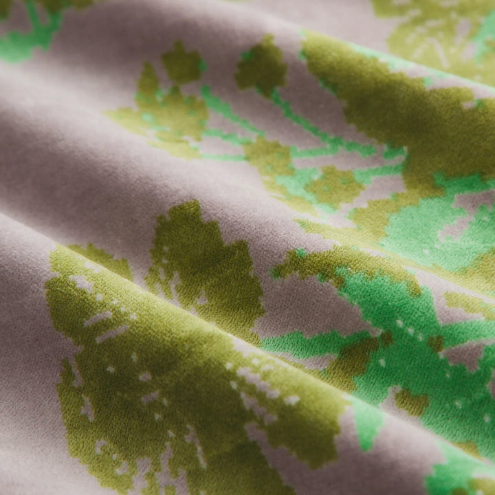Sage x Clare Hazel Velvet Pillowcase - Mink Grey