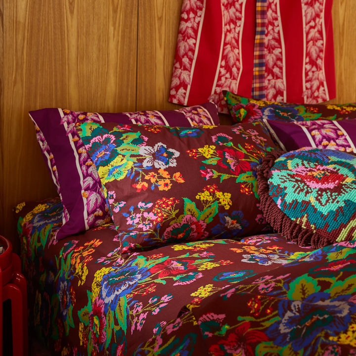 Sage x Clare Zita Cotton Fitted Sheet