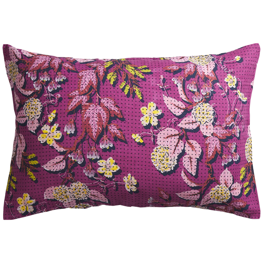 Sage x Clare Heidi Linen Pillowcase Set - Mulberry