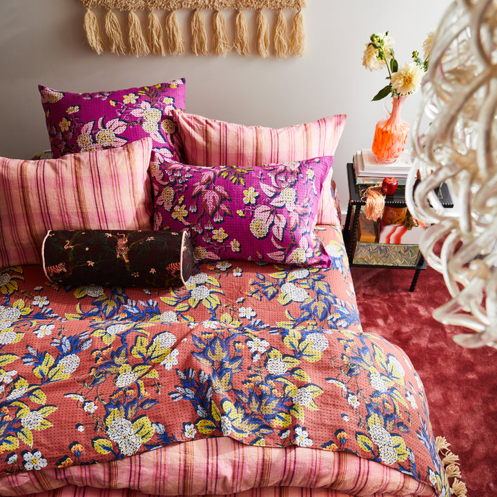 Sage x Clare Heidi Linen Pillowcase Set - Mulberry