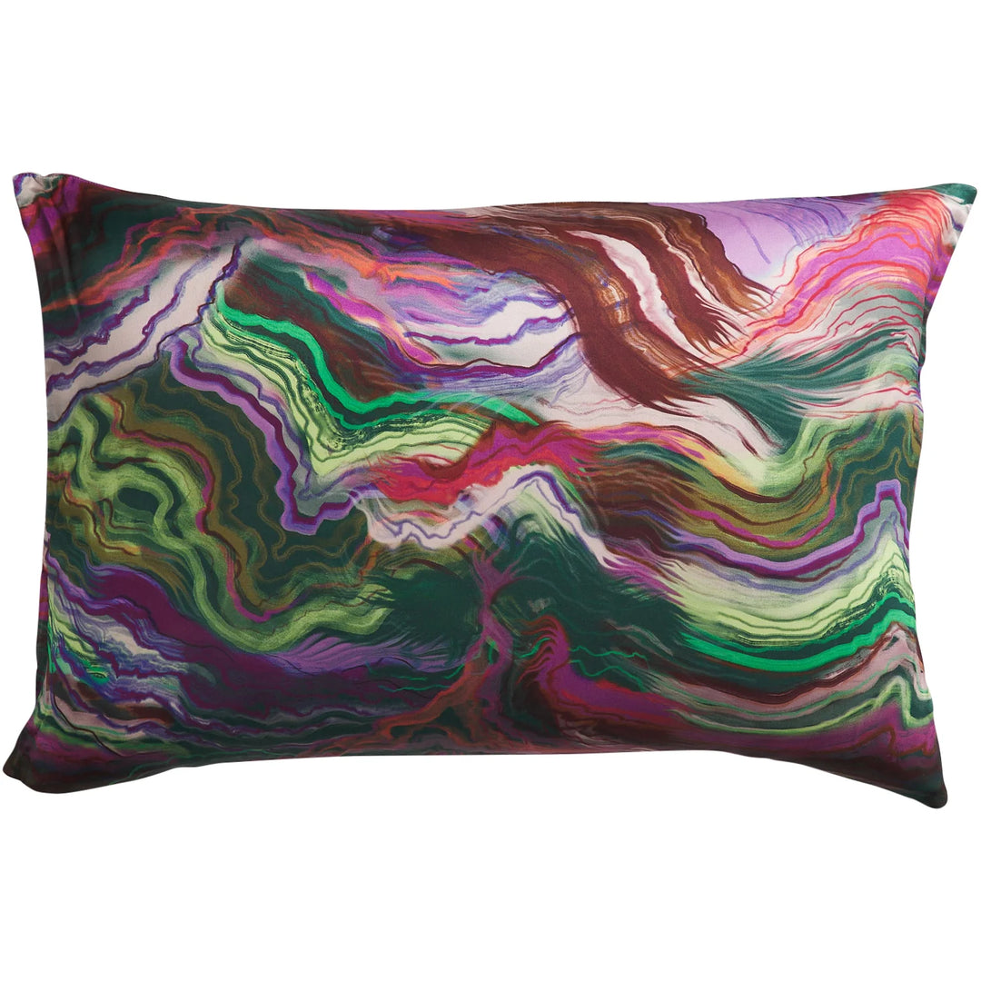 Sage x Clare Zoi Silk Pillowcase - Verdant