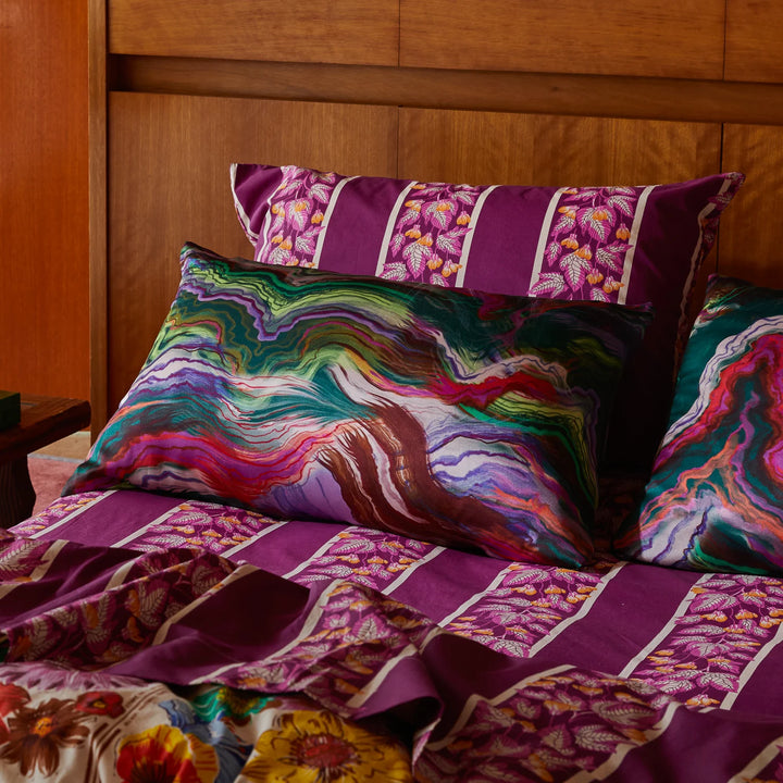Sage x Clare Zoi Silk Pillowcase - Verdant