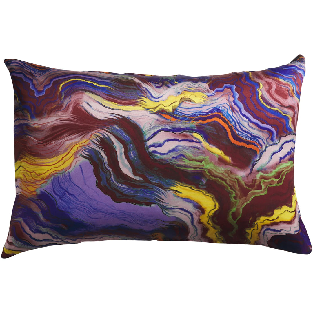 Sage x Clare Zoi Silk Pillowcase - Ultramarine