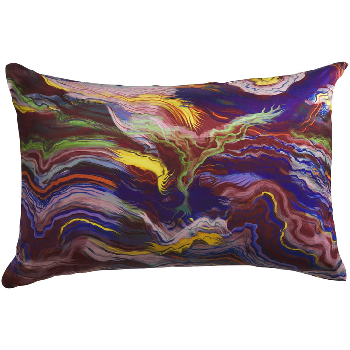 Sage x Clare Zoi Silk Pillowcase - Ultramarine