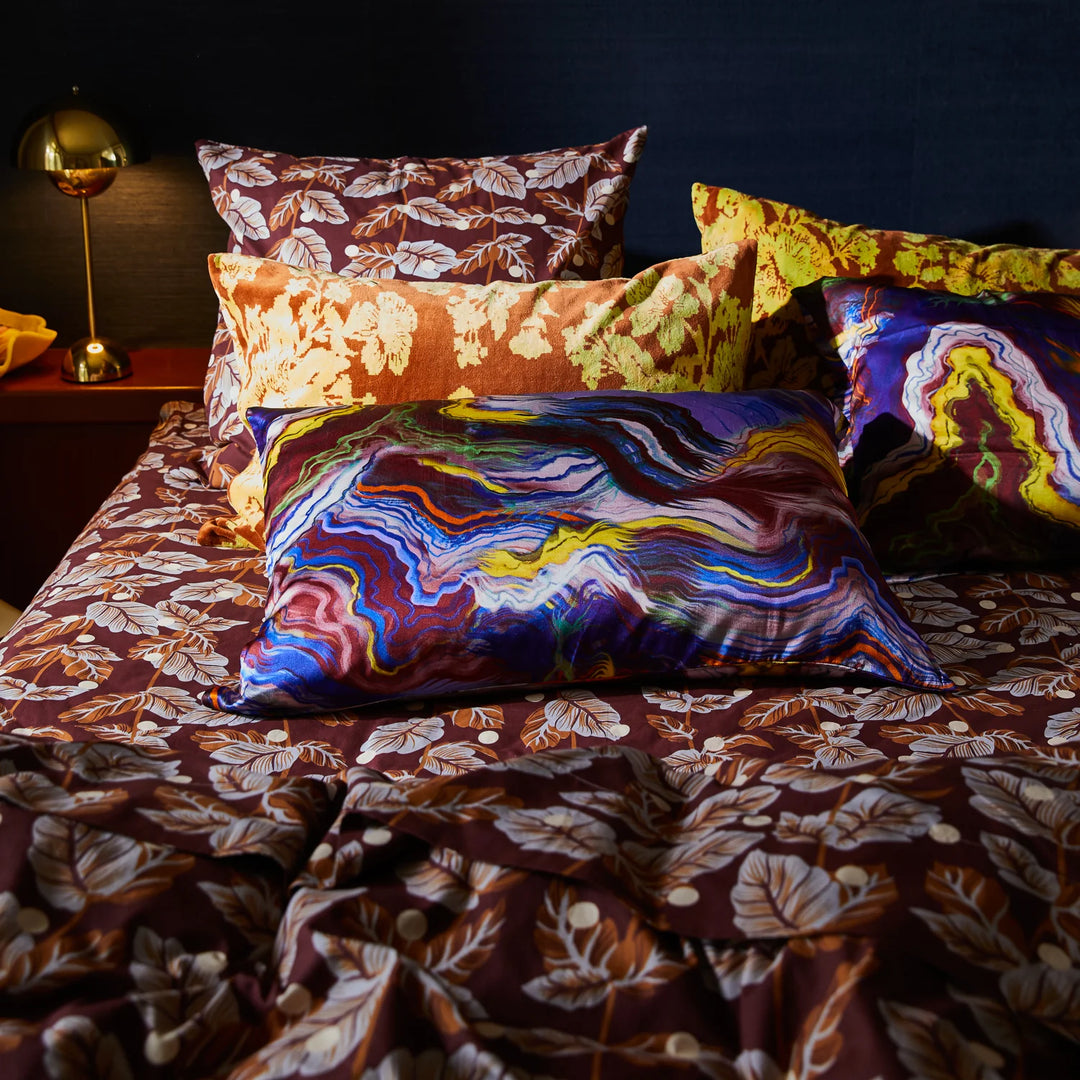 Sage x Clare Zoi Silk Pillowcase - Ultramarine