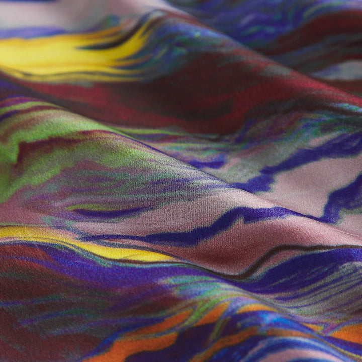 Sage x Clare Zoi Silk Pillowcase - Ultramarine