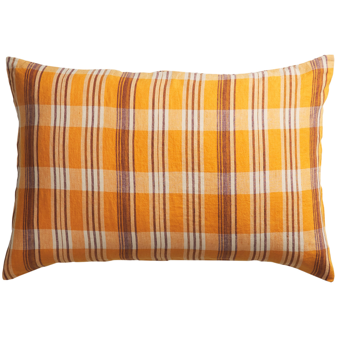 Sage x Clare Nicolette Linen Pillowcase Set - Marigold