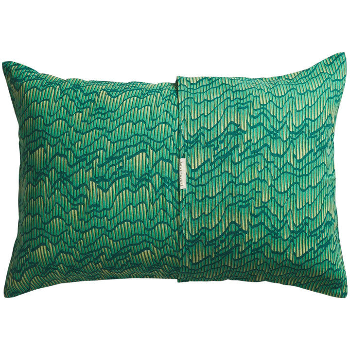 Sage x Clare Hanna Linen Pillowcase Set - Kelly Green