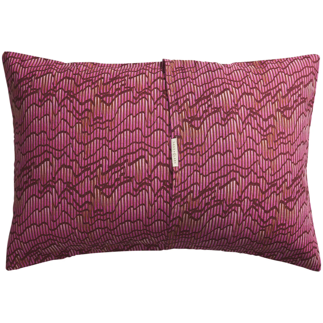 Sage x Clare Hanna Linen Pillowcase Set - Pansy