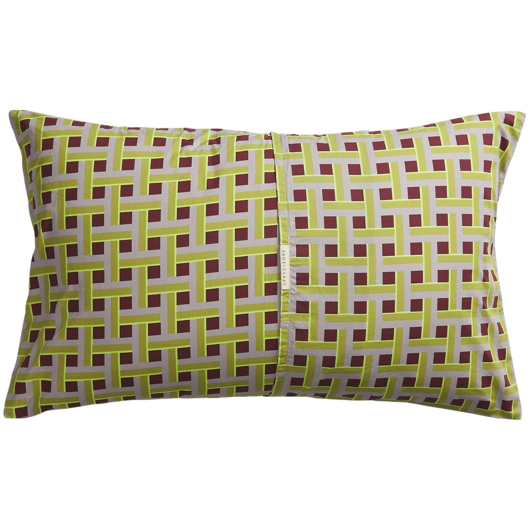 Sage x Clare Tomo Cotton Pillowcase Set