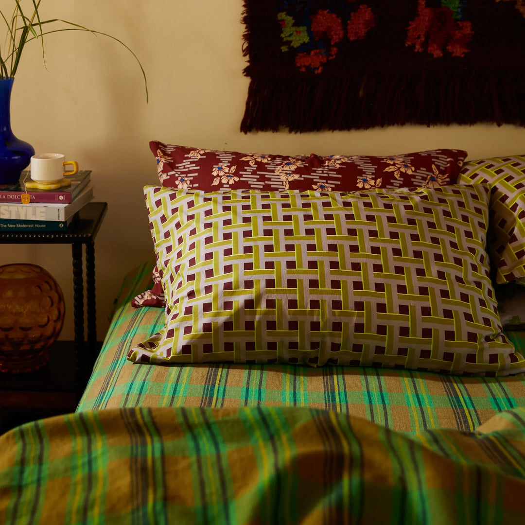 Sage x Clare Tomo Cotton Pillowcase Set