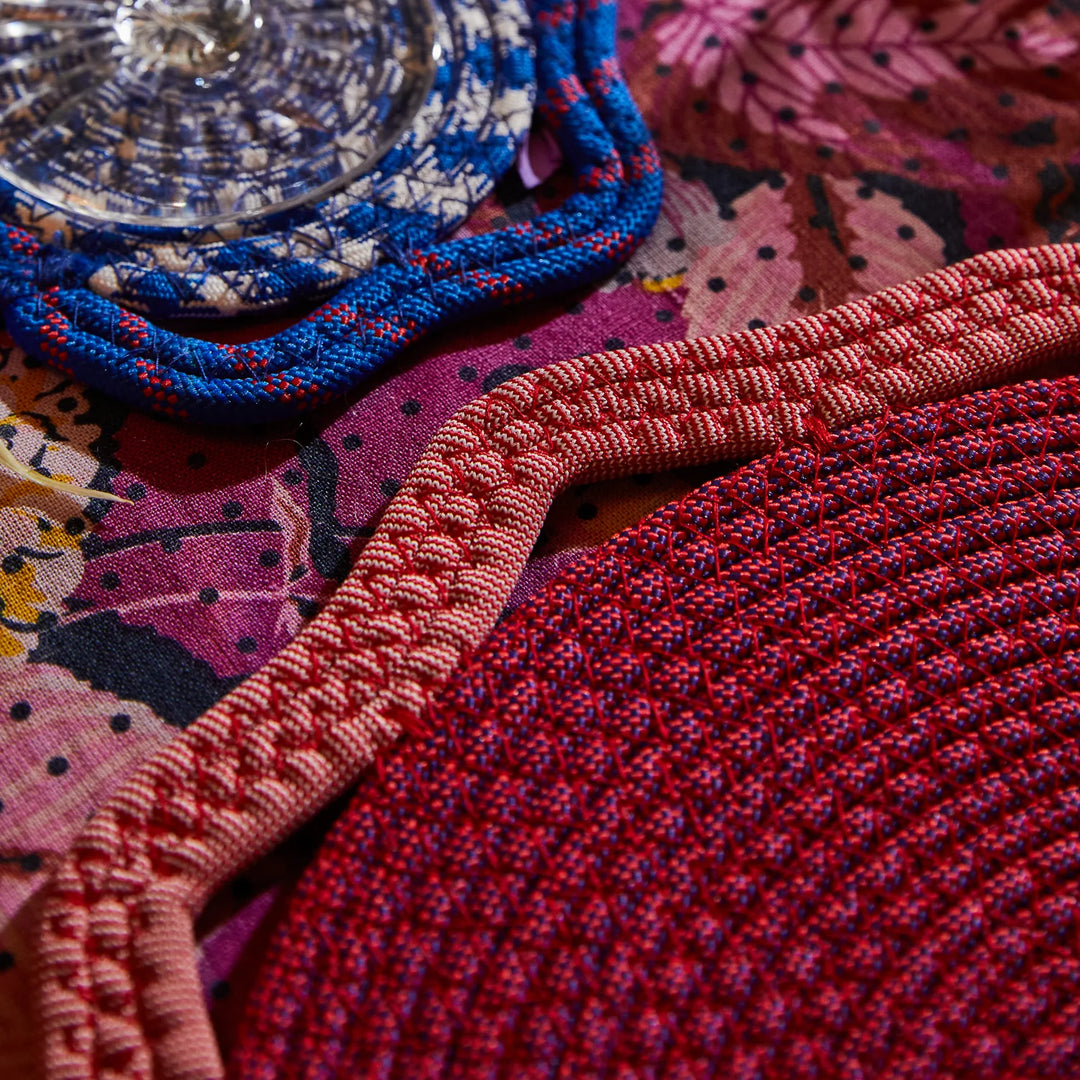 Sage x Clare Marzena Placemat - Burnt Sienna