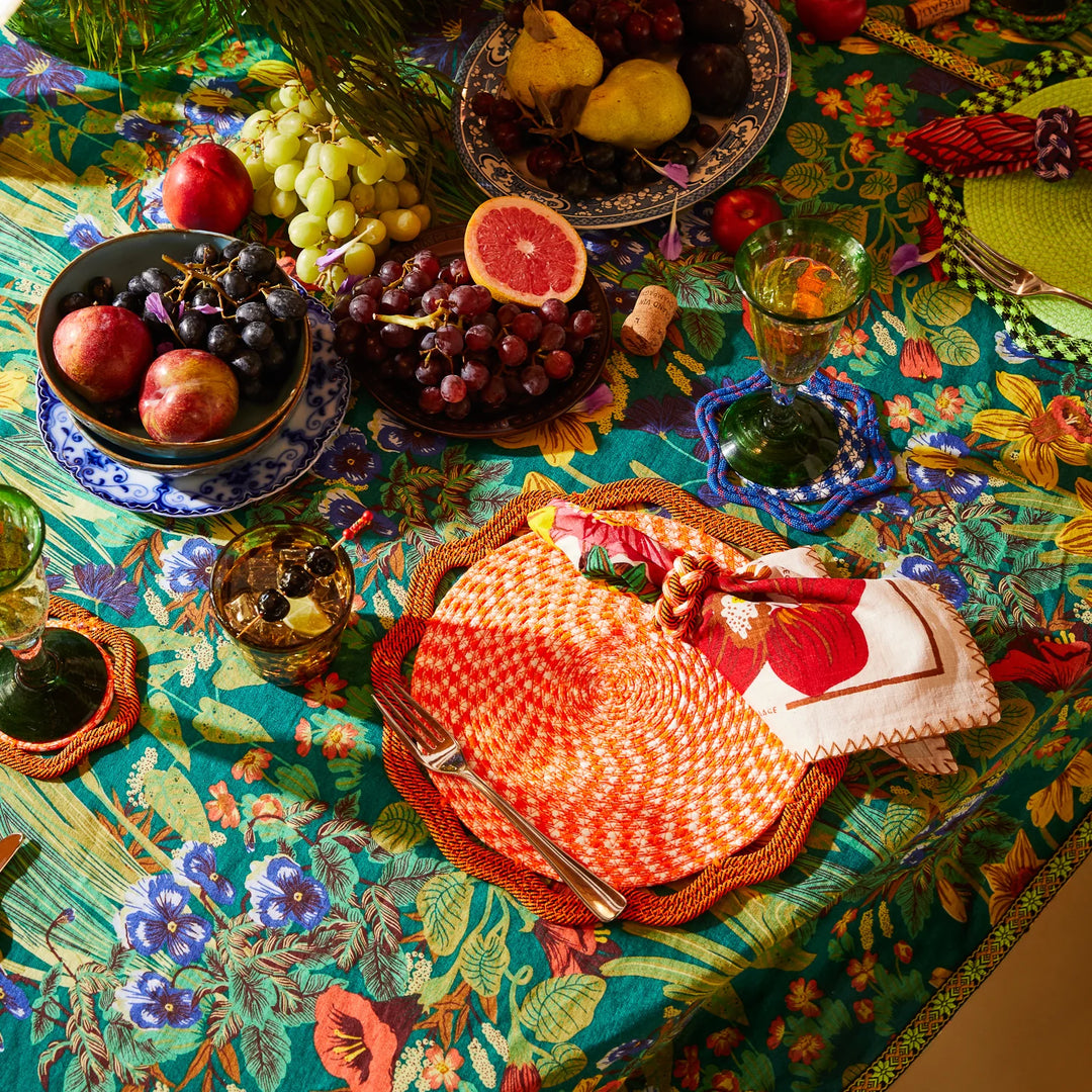 Sage x Clare Marzena Placemat - Marigold