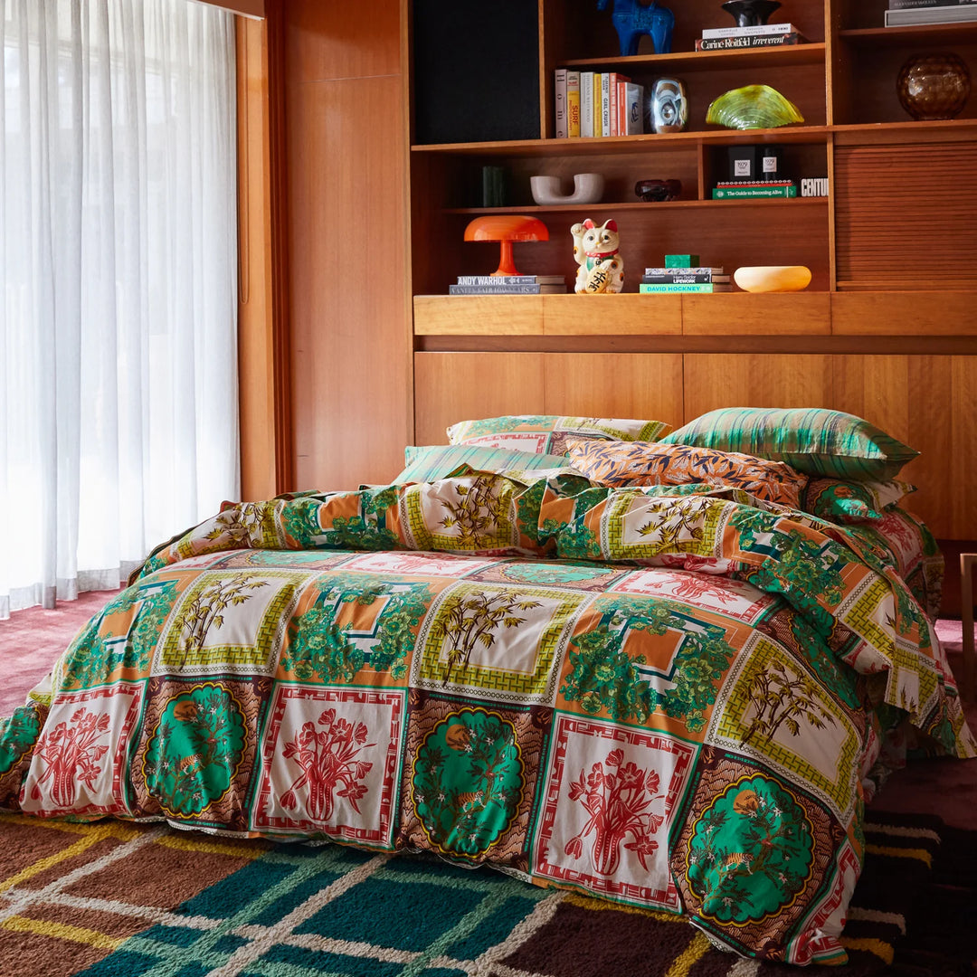 Sage x Clare Freya Cotton Quilt Cover