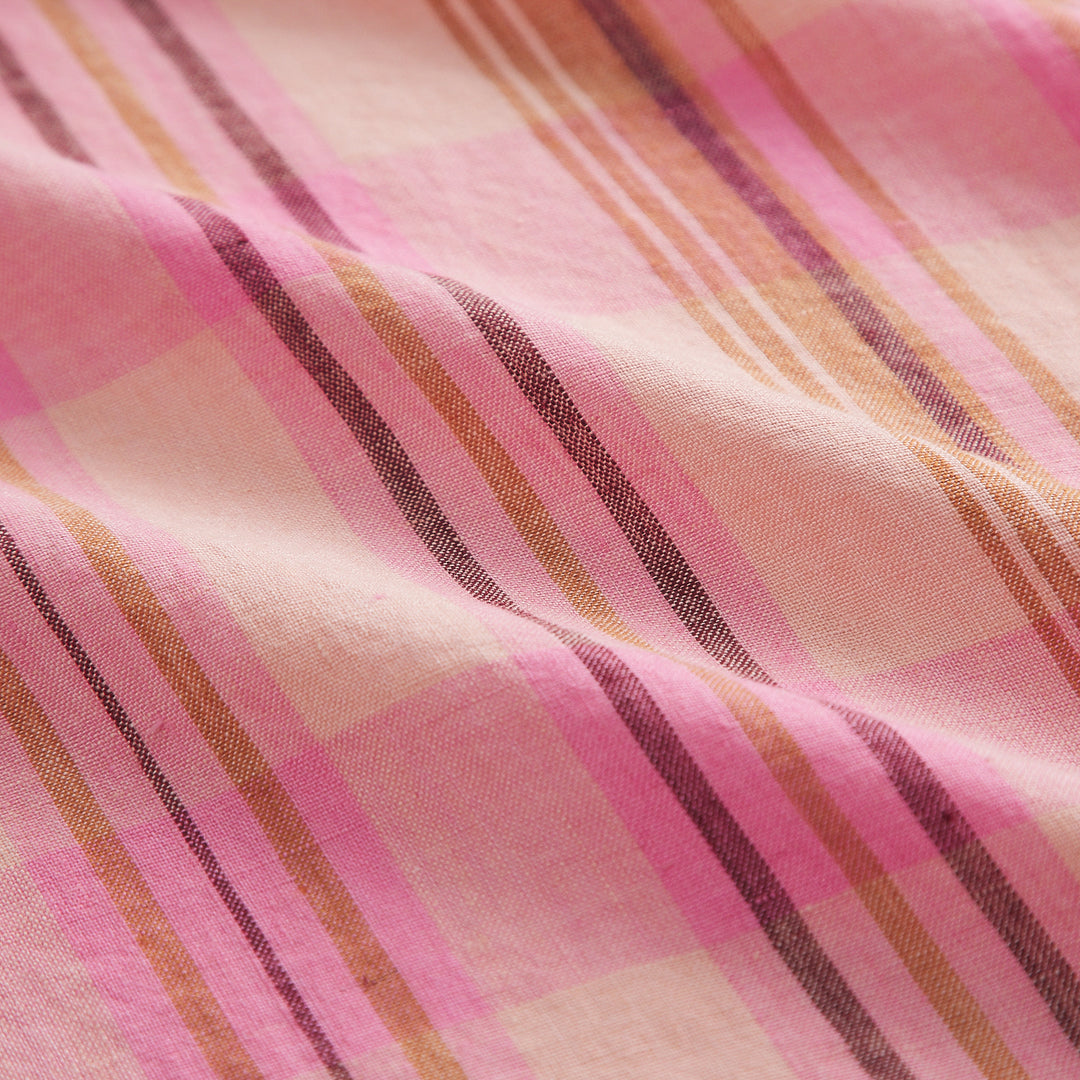 Sage x Clare Nicolette Linen Quilt Cover - Poudre