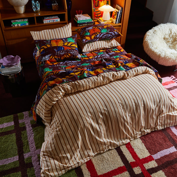 Sage x Clare Leon Cotton Quilt Cover - Chiffon
