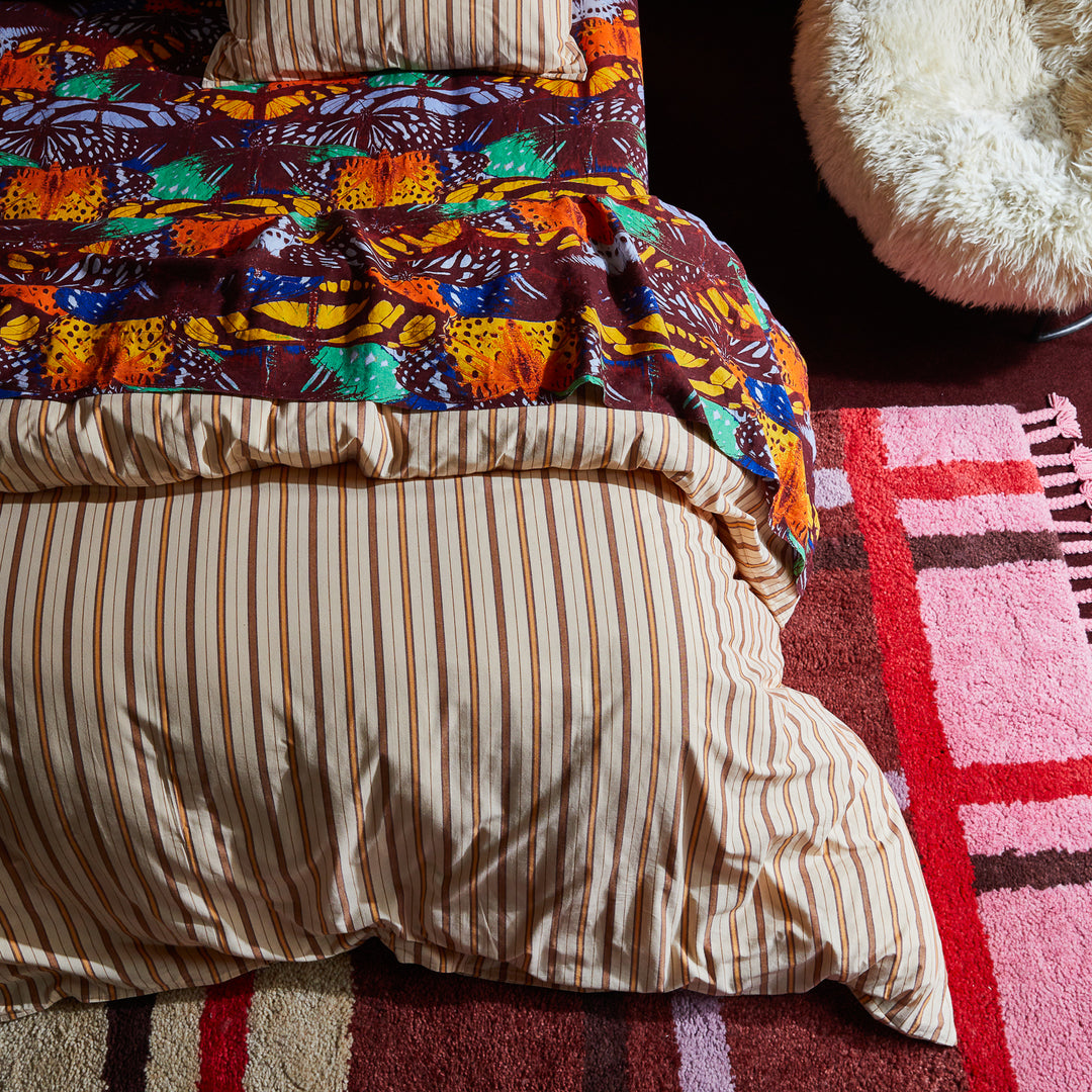 Sage x Clare Leon Cotton Quilt Cover - Chiffon