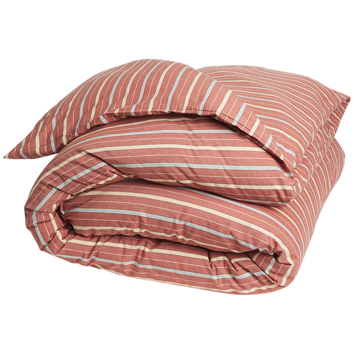 Sage x Clare Leon Cotton Quilt Cover - Burnt Sienna