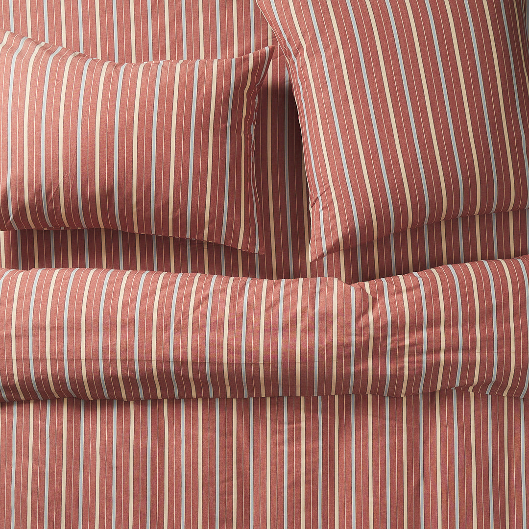 Sage x Clare Leon Cotton Quilt Cover - Burnt Sienna