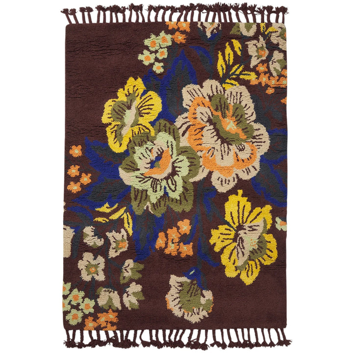 Sage x Clare Zita Tufted Rug - Rosewood