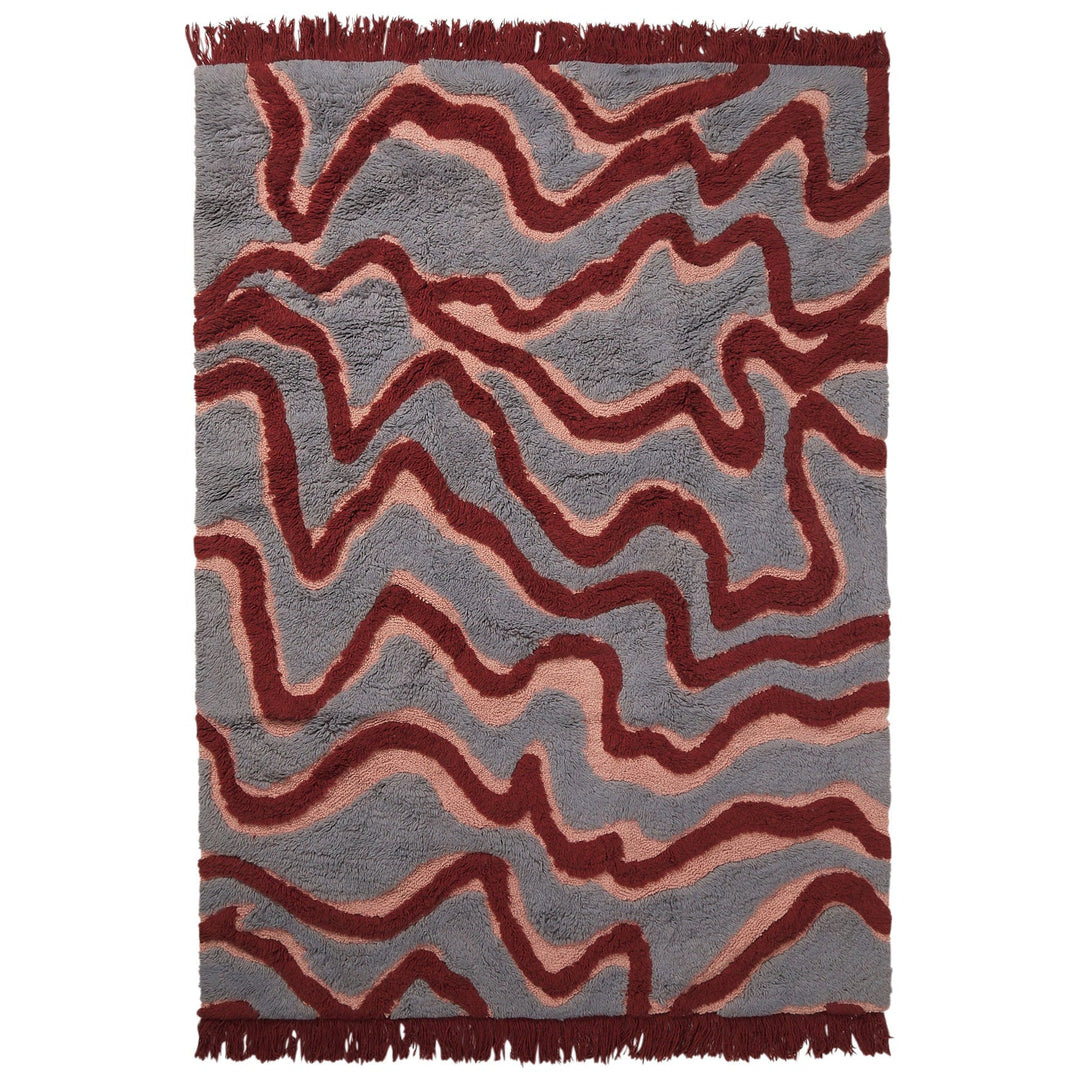 Sage x Clare Hanna Tufted Rug - Mink Grey