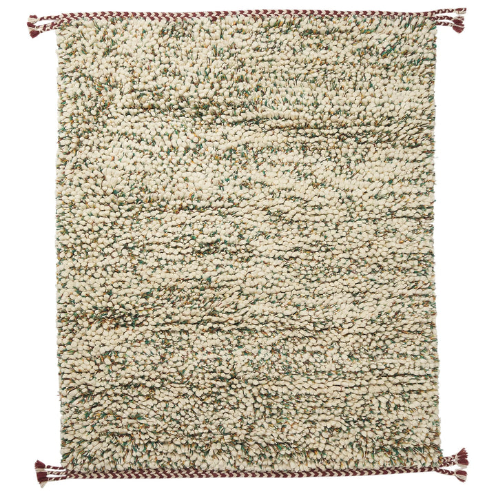 Sage x Clare Lazlo Tufted Rug - Spring Green