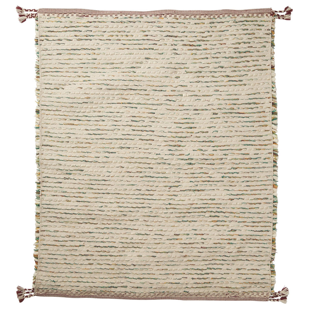 Sage x Clare Lazlo Tufted Rug - Spring Green