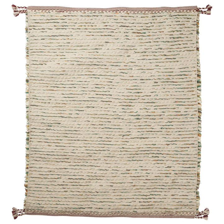 Sage x Clare Lazlo Tufted Rug - Spring Green