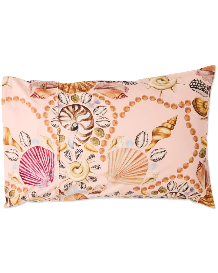 Kip & Co Costa Pink Organic Cotton Pillowcases