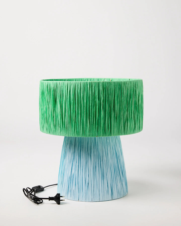 Kip & Co Maui Raffia Lamp