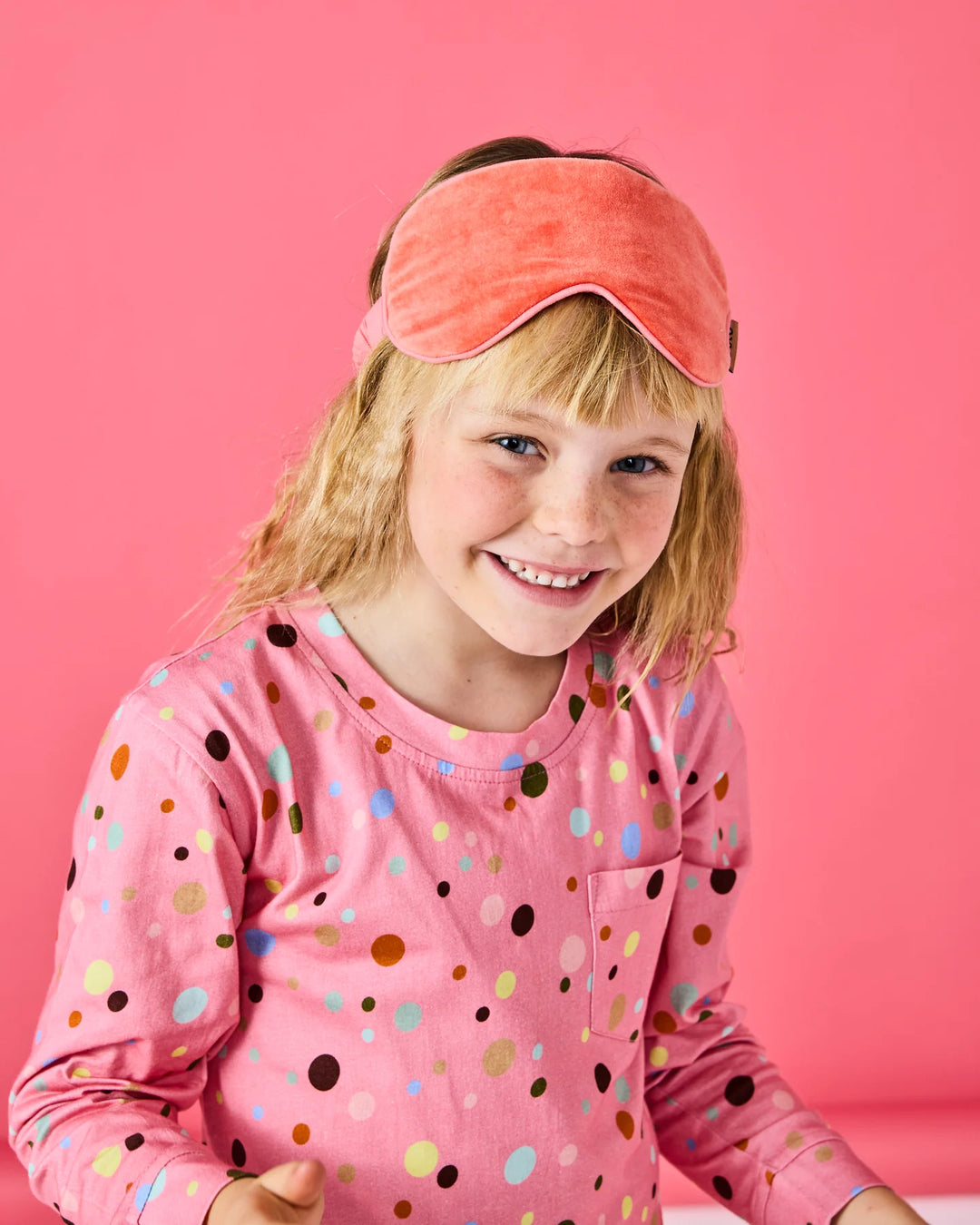 Kip & Co Poppy Queen Velvet Eye Mask