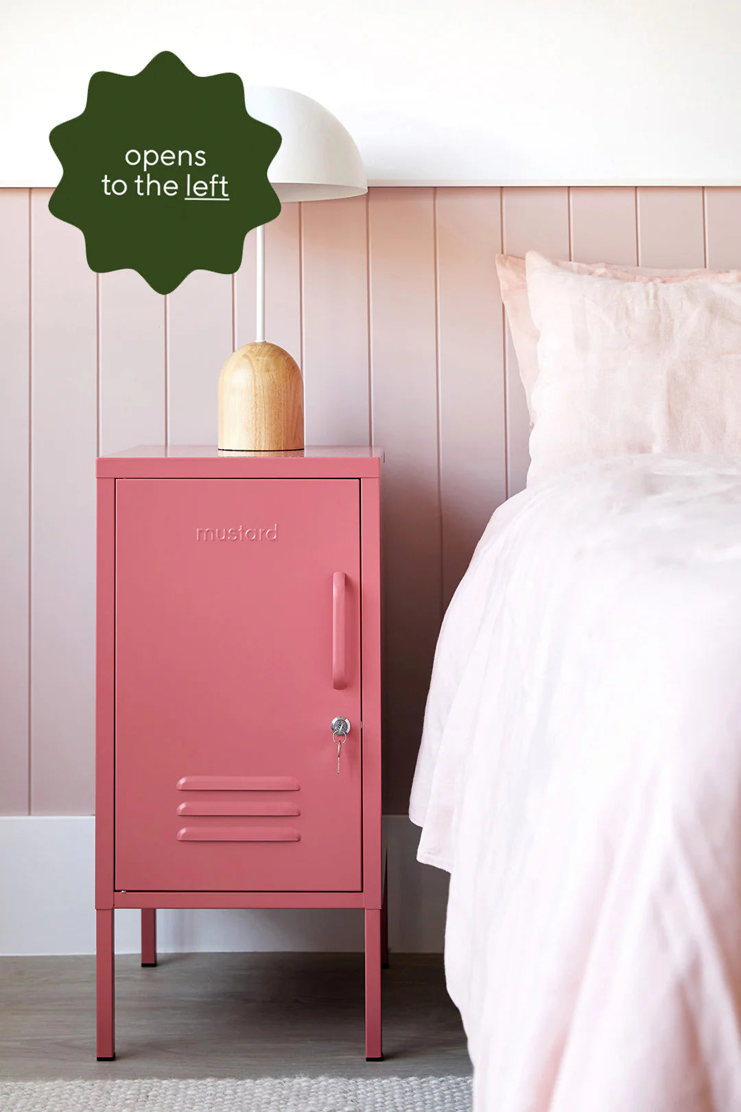 Mustard Made Shorty Locker - Berry