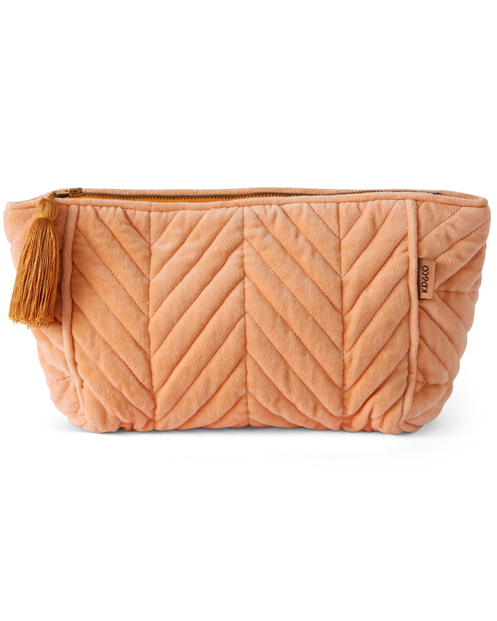 Kip & Co Melon Velvet Toiletry Bag