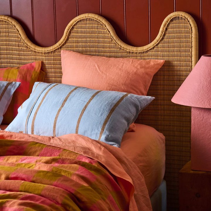 Kip & Co Como Stripe Linen Pillowcases