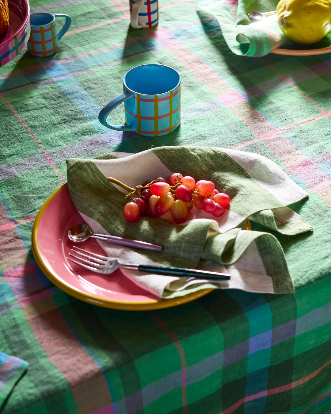 Kip & Co Callaway Tartan Mug 2P Set
