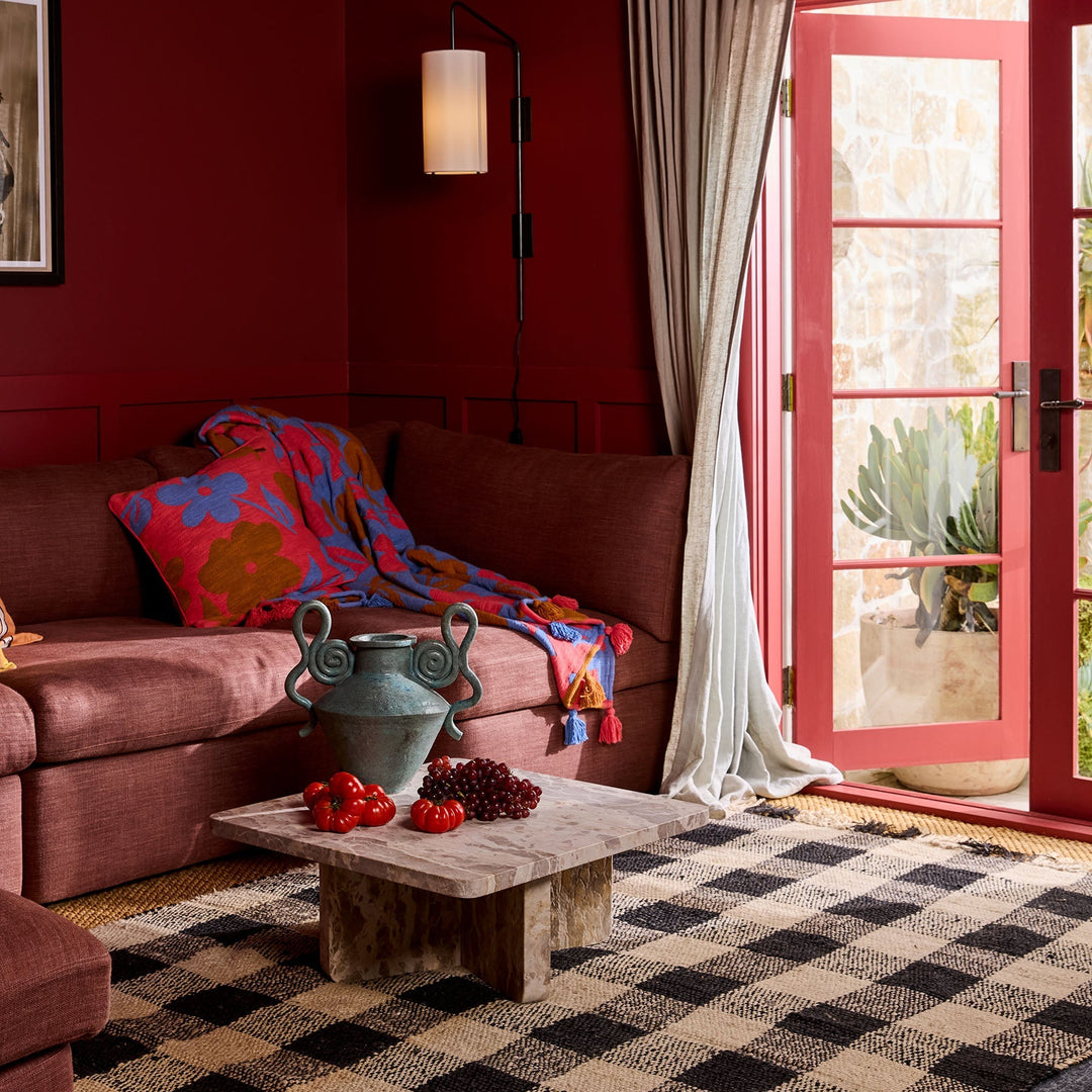 Kip & Co Flora Woven Throw