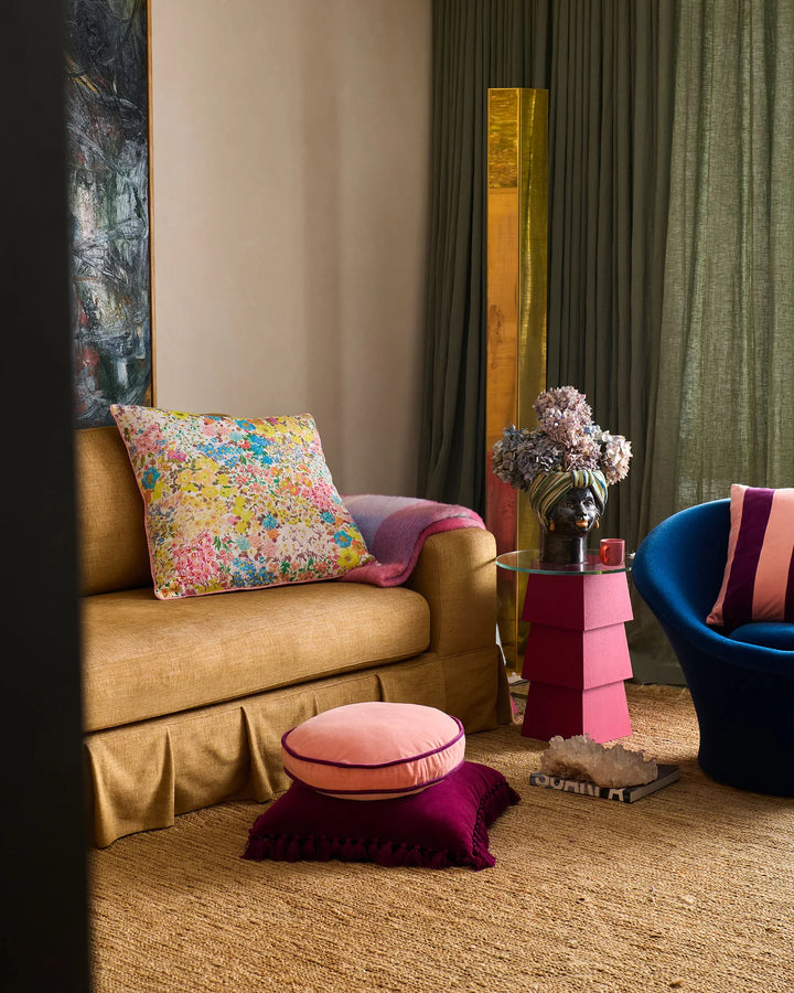 Kip & Co Forever Floral Butter Upholstery Cushion