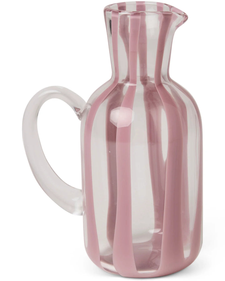 Kip & Co Oink Stripe Water Jug - Glassware