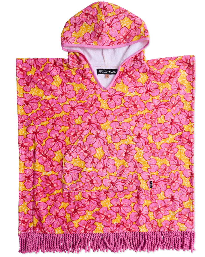 Kip & Co x Mambo Funshine Coast Printed Kids Terry Poncho